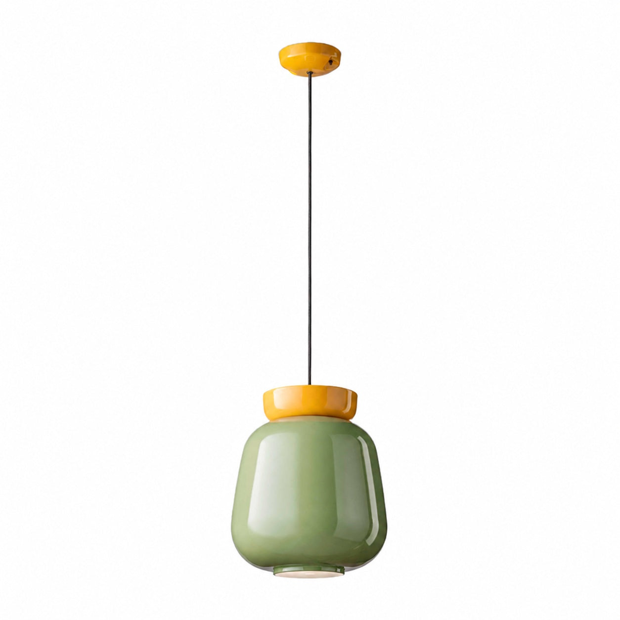 Fiesta Colorful Bowl Shaped Nordic Ceramic Pendant Lamp