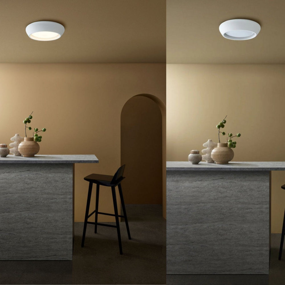 Nordic Plaster Ceiling Light - Minimalist LED Ceiling Light