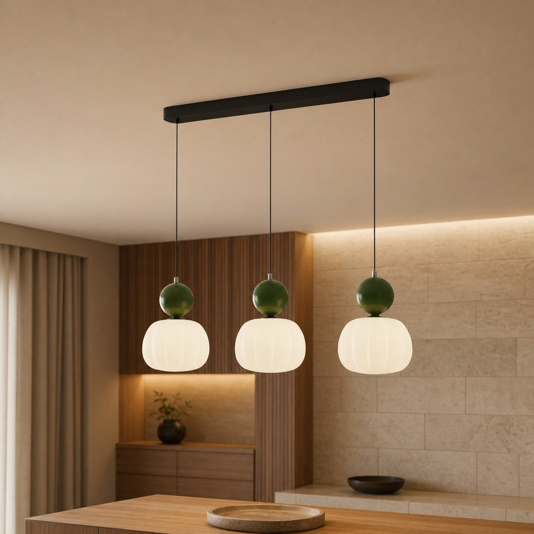 Ornavigo Modern Art Deco Pendant Light – Bauhaus Inspired Lighting for Kitchen Island
