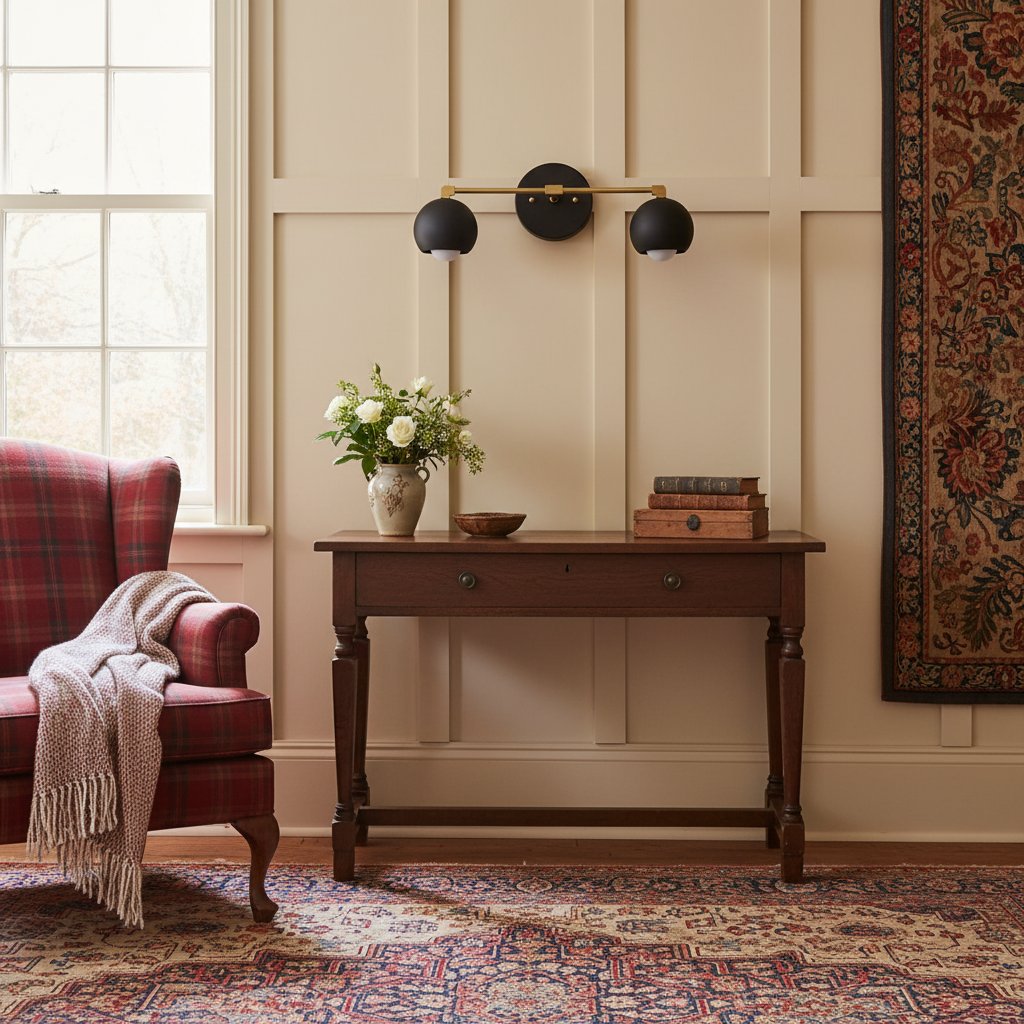 Metio Dome Decorative Vanity Light - Classic Orb Shade Bathroom Wall Lamp