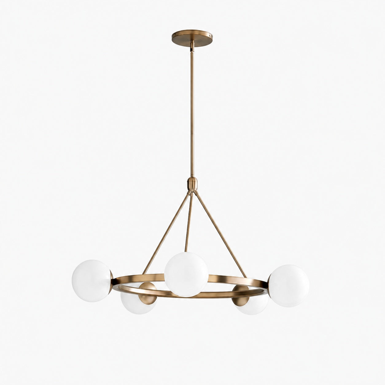 Brelia Round Light Chandelier - Modern Globe Chandelier in Stylish Design