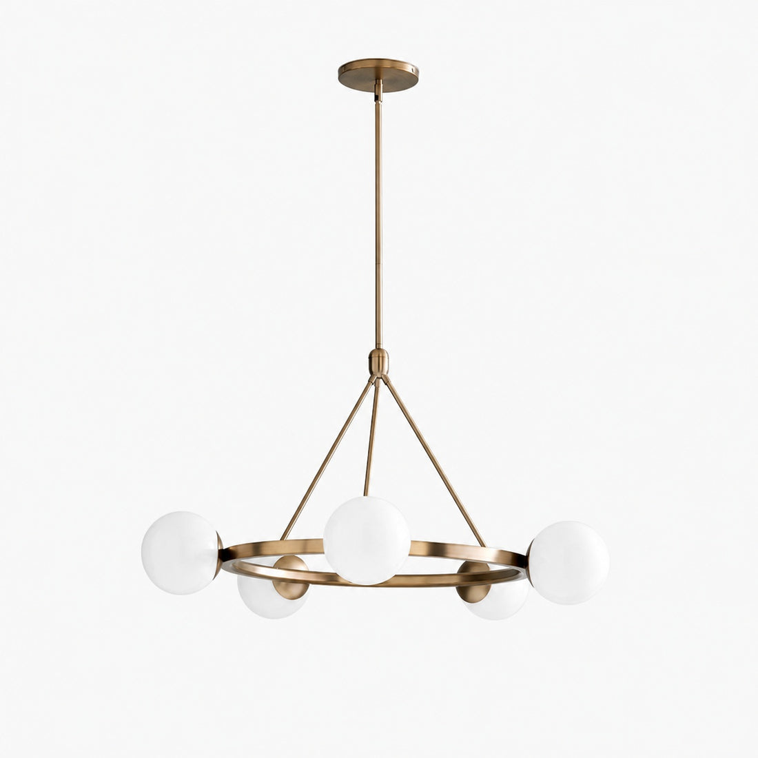 Brelia Round Light Chandelier - Modern Globe Chandelier in Stylish Design