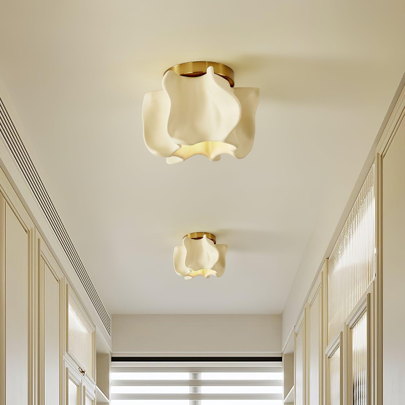Bud Shape Flush Mount Lighting