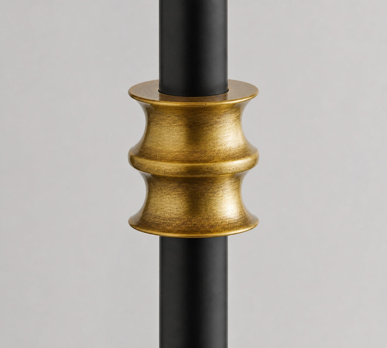 Calin Classic Sconce - Iron Wall Light with White Linen Shade