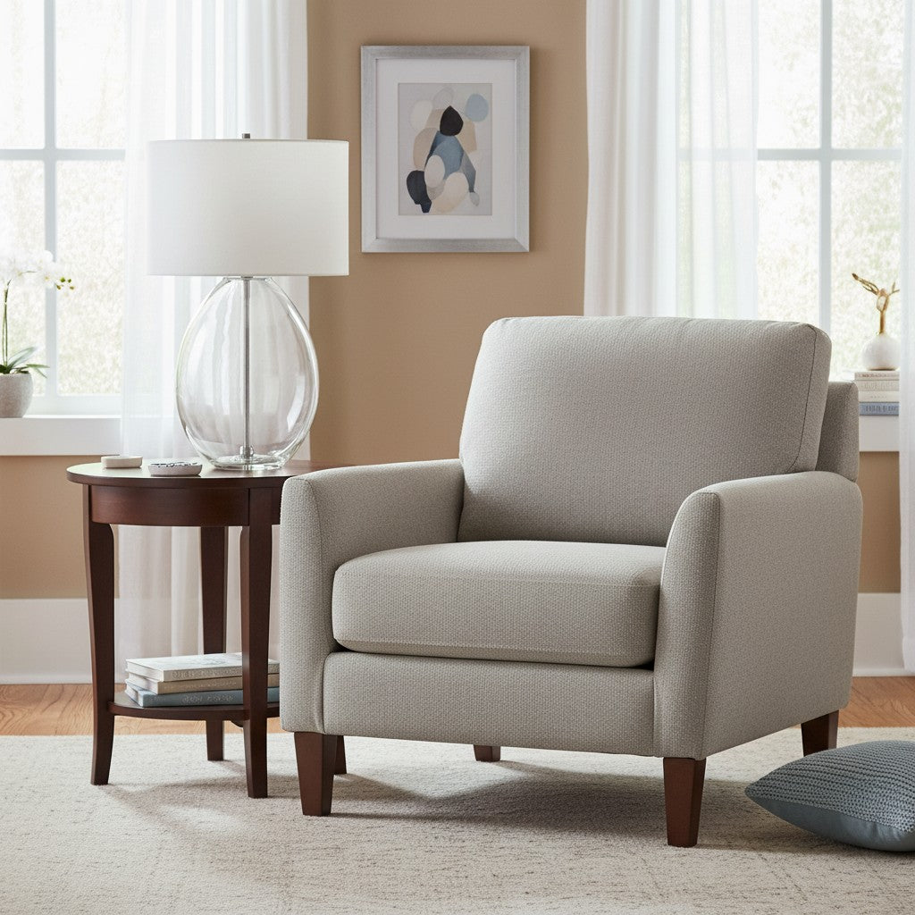 Sustaina Sustainable Glass Lamp - Recycled Materials and Contemporary Style for Reading Corner