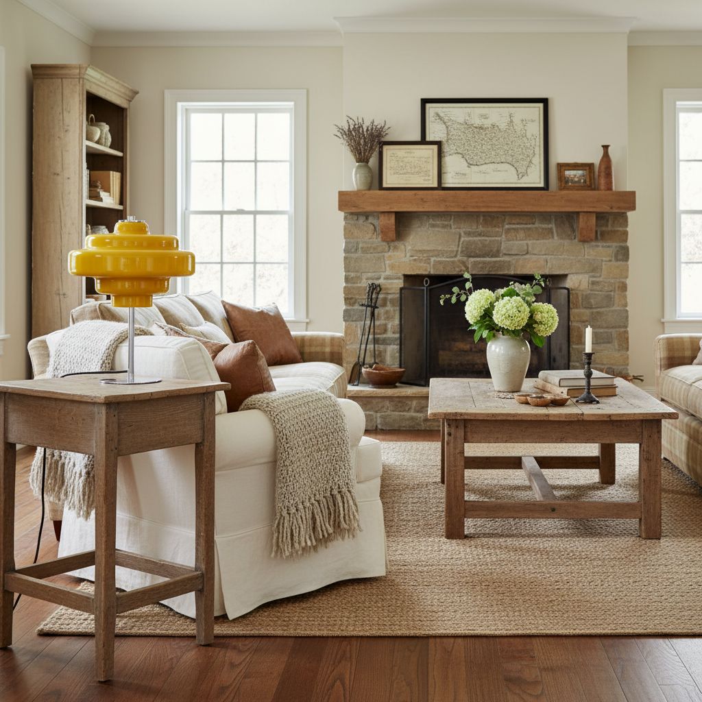 Koloro Tiered Glass Table Lamp – Retro & Contemporary Design for Living Room