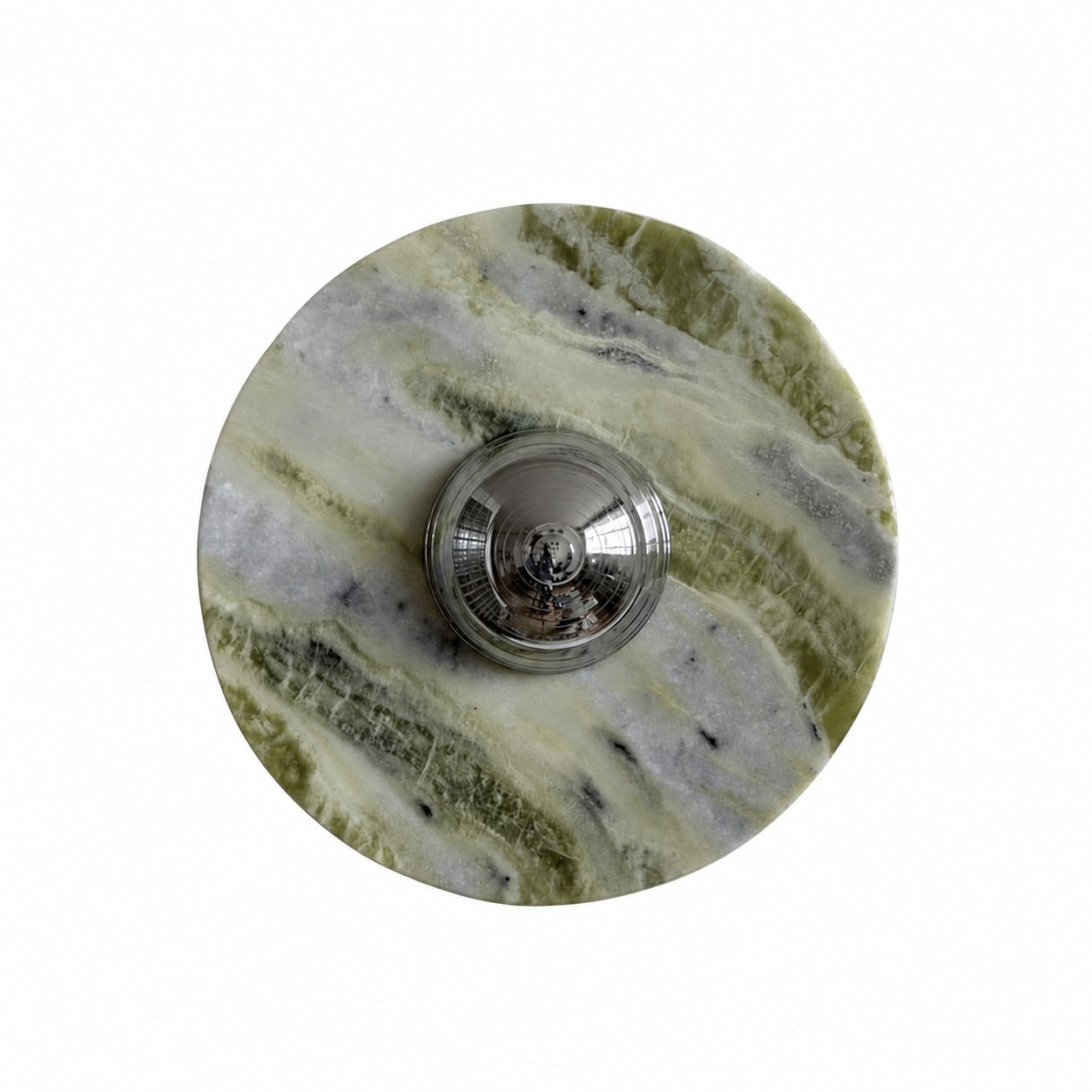 Green Calacatta Marble Sconce