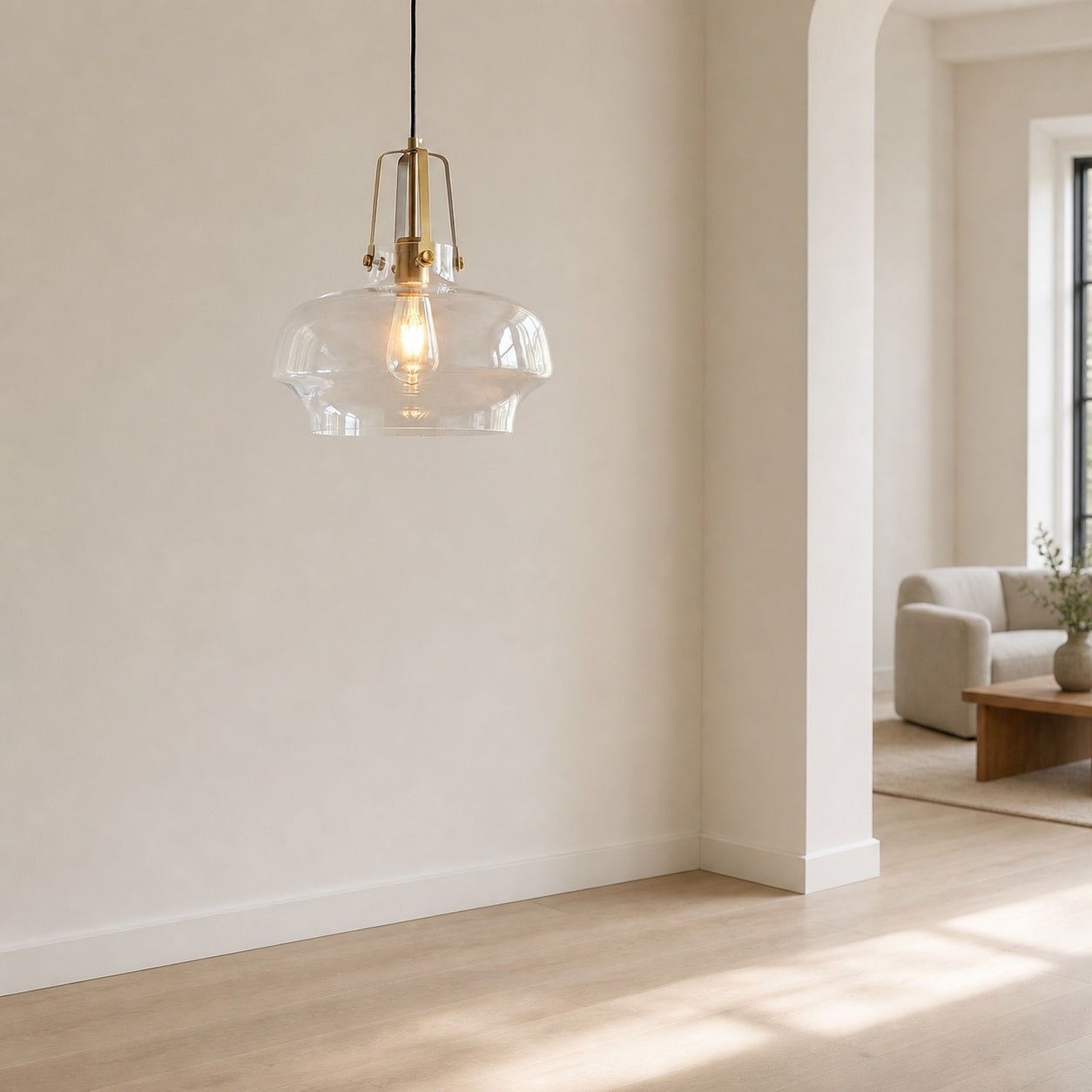 Cavelle Sleek Modern Pendant Lamp - Refined Modern Silhouette for Residential and Commercial Interiors