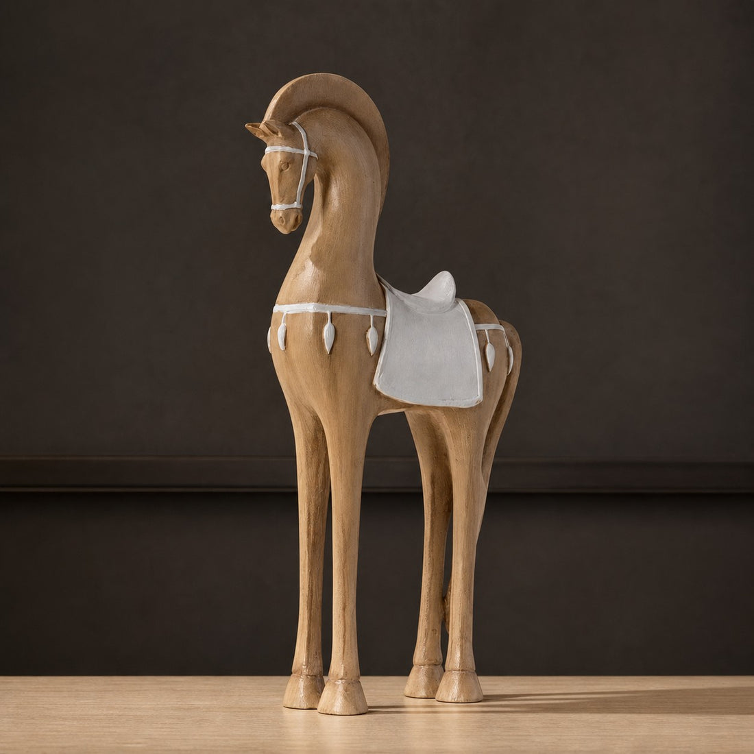 Equora standing horse sculpture
