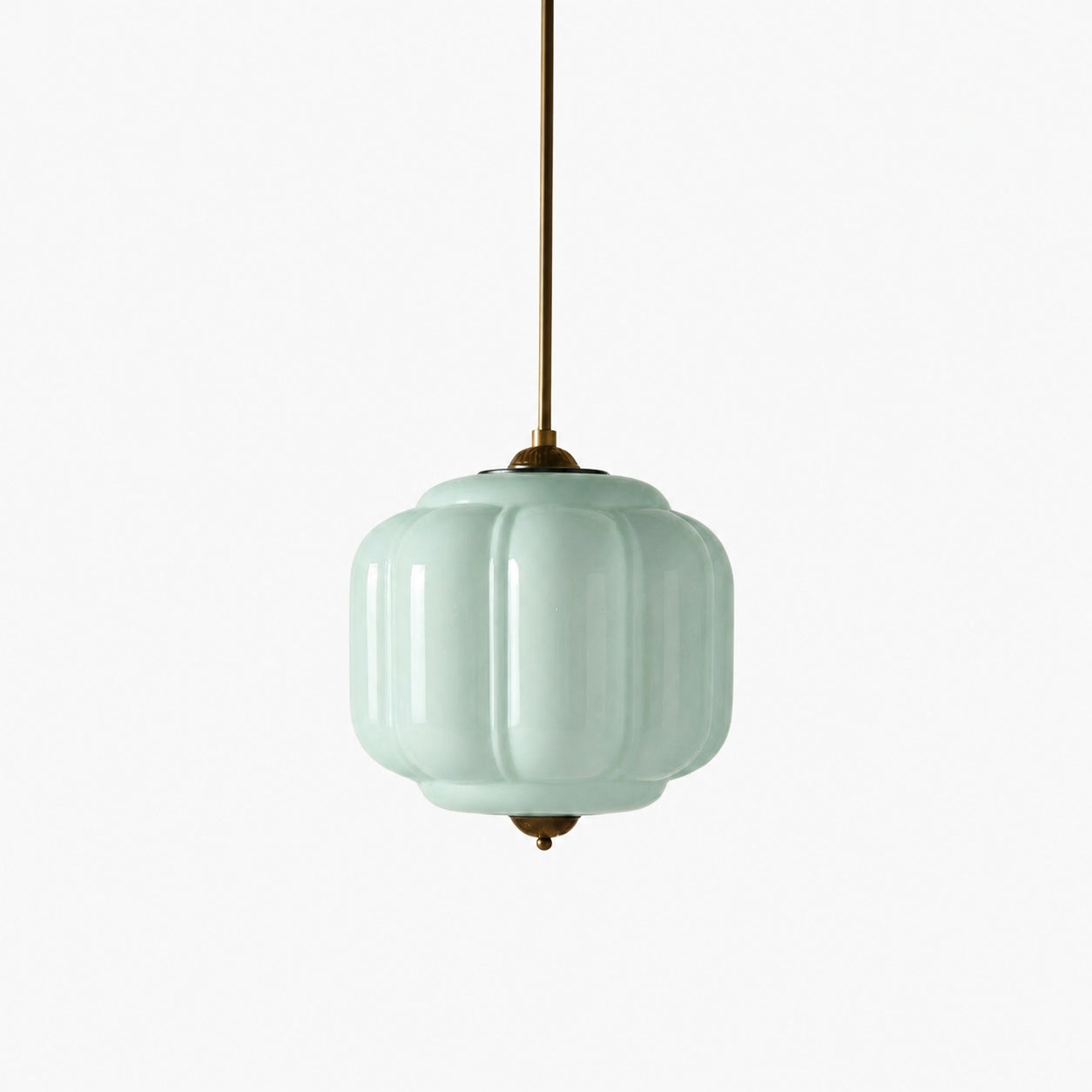 Eloise Vintage Glass Chandelier - Milk Glass Home Accent