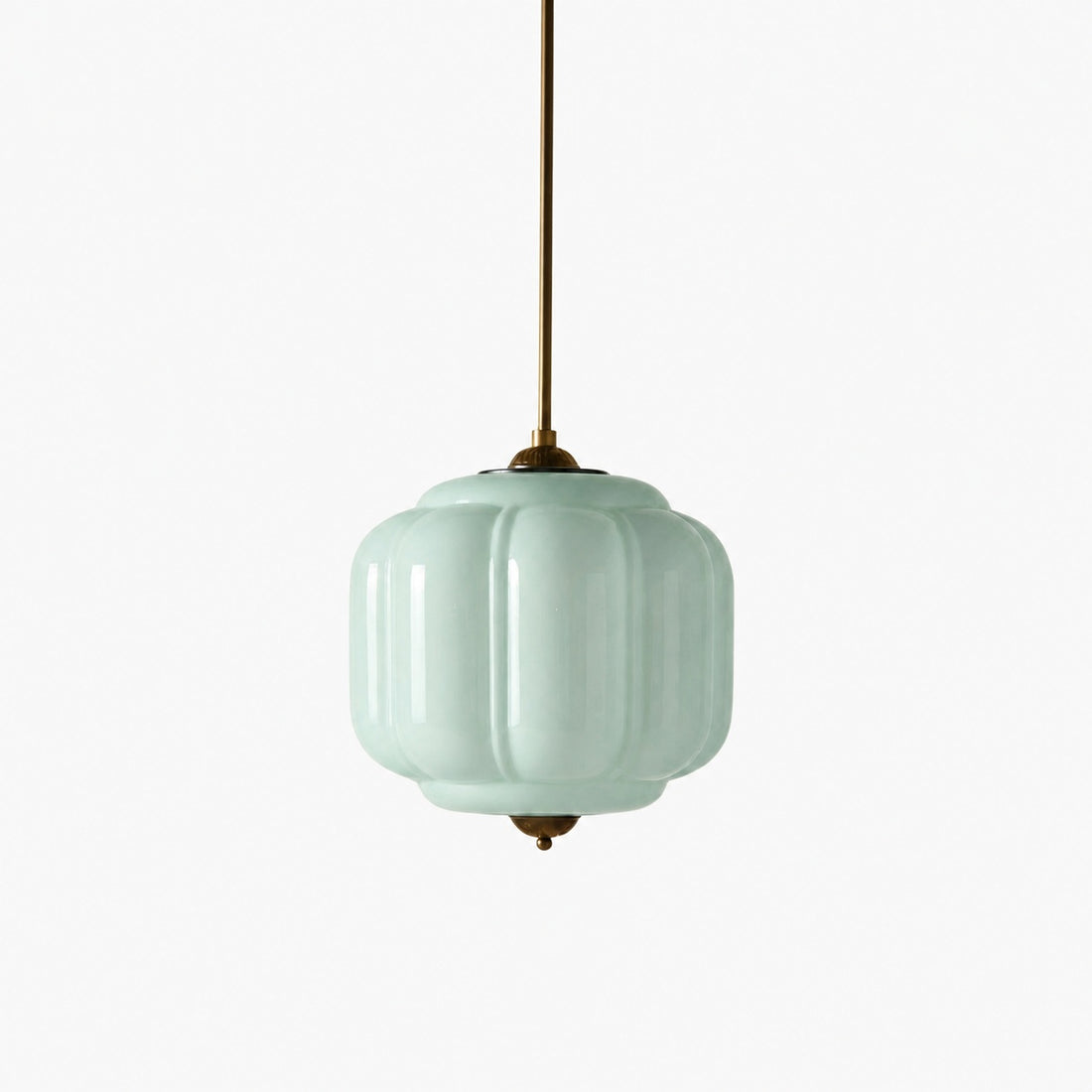 Eloise Vintage Glass Chandelier - Milk Glass Home Accent