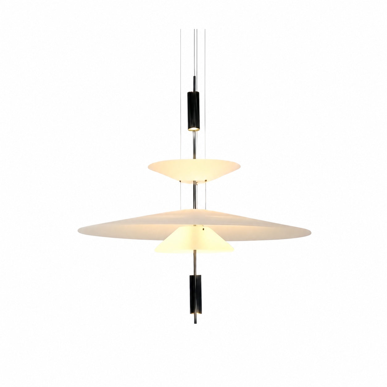 Plumeo Flamingo Multi Layered Pendant Light - Minimalist Light Fixture for Modern Living Rooms N54