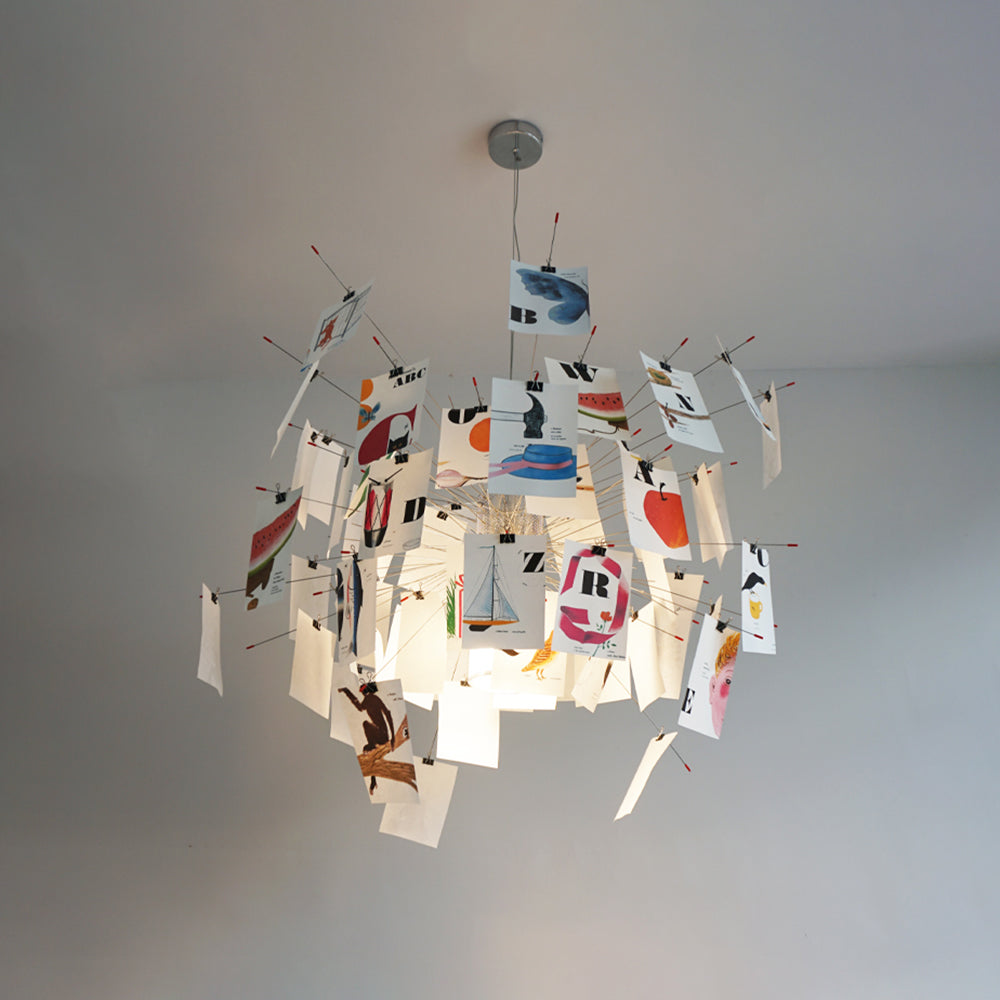 Renée Creative Picture Pendant Light Art Deco Bedroom Living Room