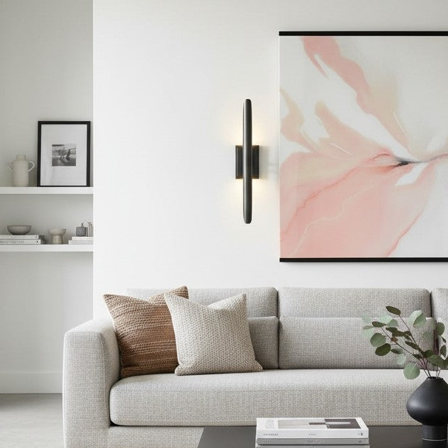 Modo Wall Sconce Minimalist Metal Frame - Contemporary Design for Bedroom