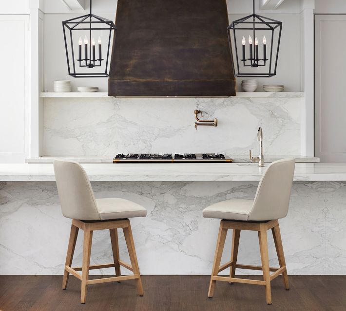 Rowan Bronze and Brass Lantern Pendant Light - Steel Hanging Ceiling Fixture