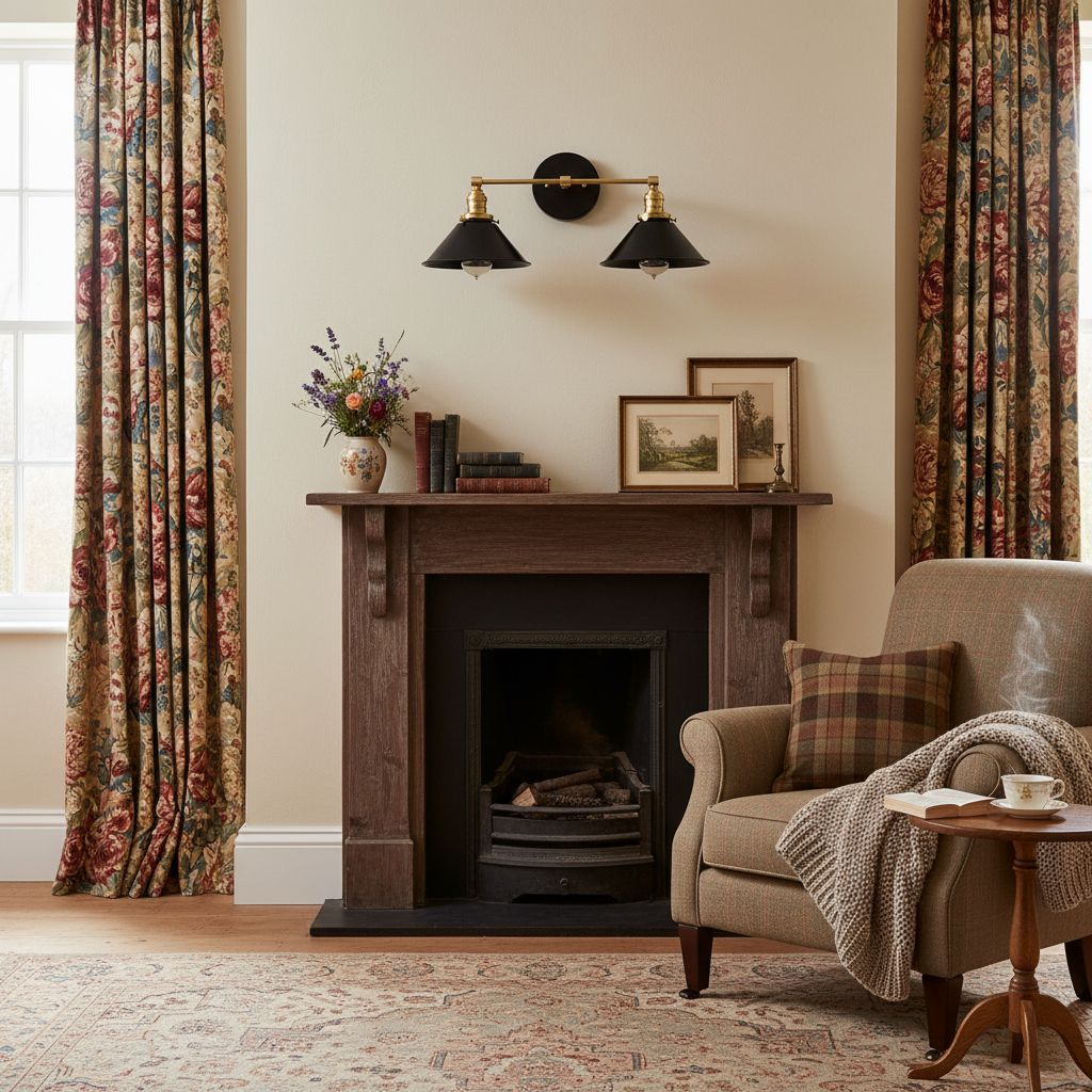 Conique Metal Dual Black Sconce with Cone Shades - Industrial Vanity Wall Light for Mirror