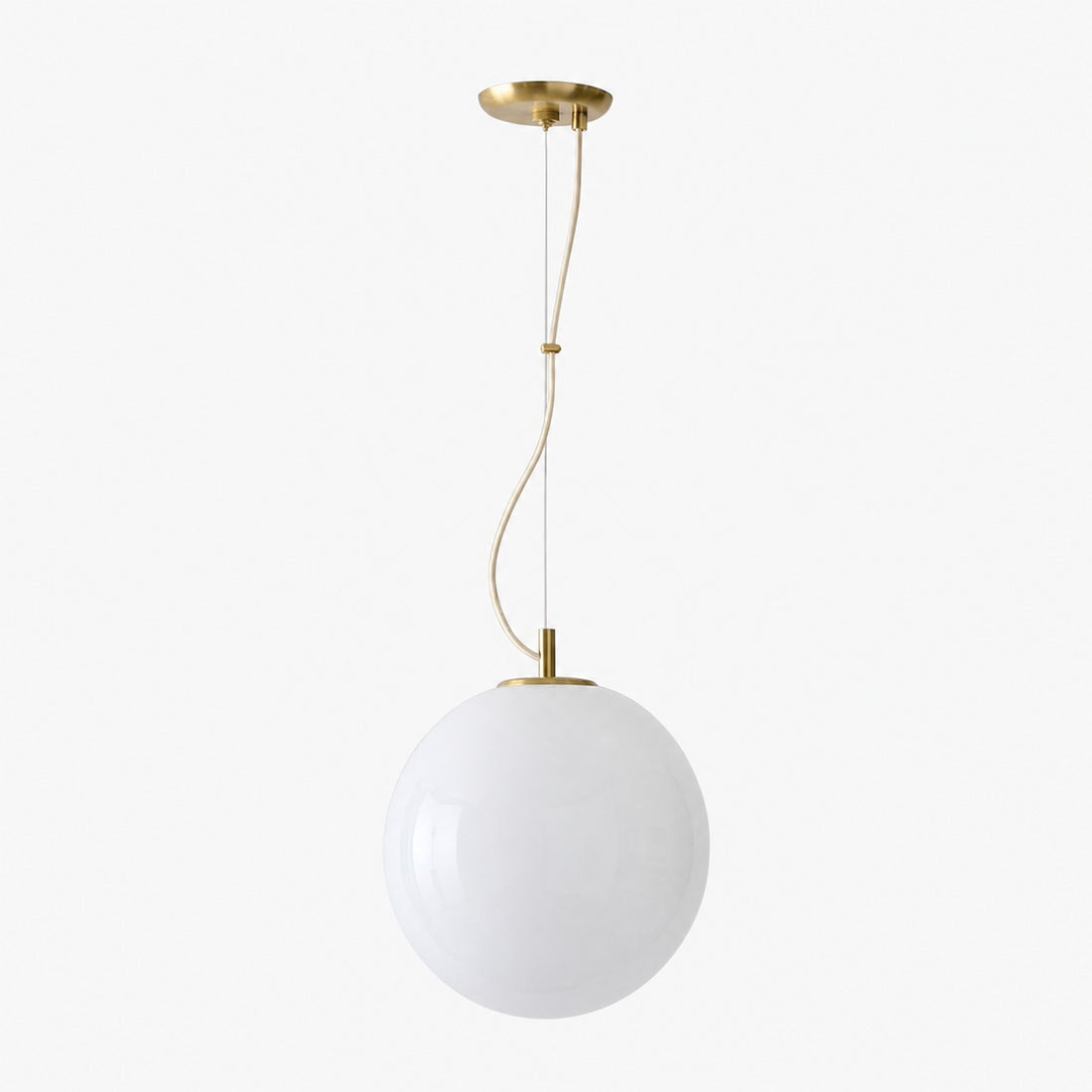Lumivelle Minimalist Glass Pendant – Adjustable Height Dimmable Design