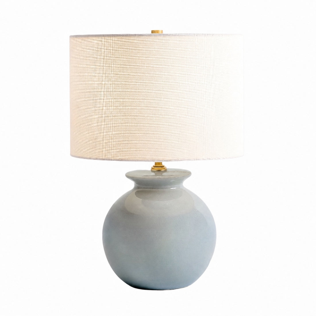 Noria Modern Accent Lamp - Globe Ceramic for Bedroom and Study