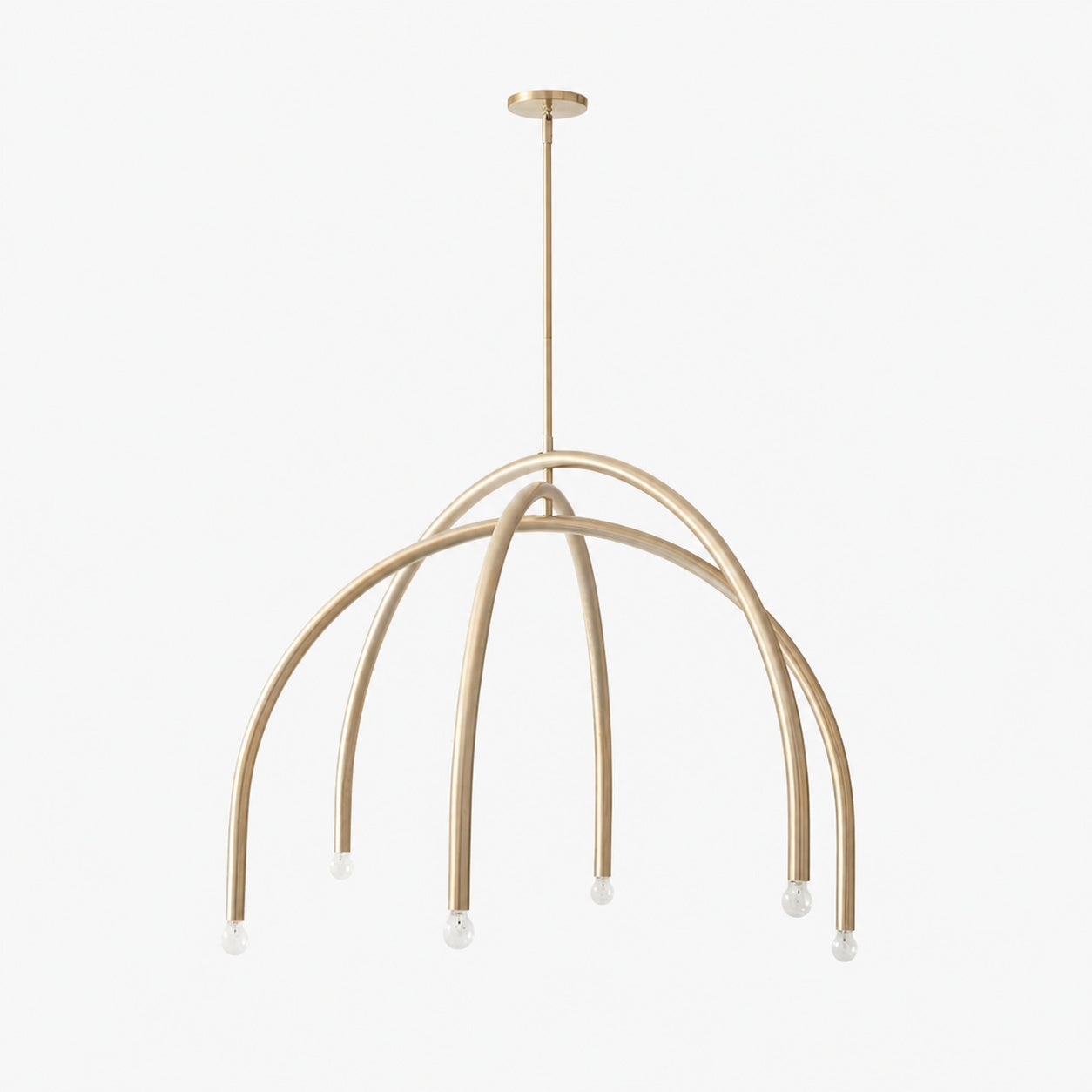 Borvia Arc Chandelier - Simple Modern Rotatable Lamp Arm