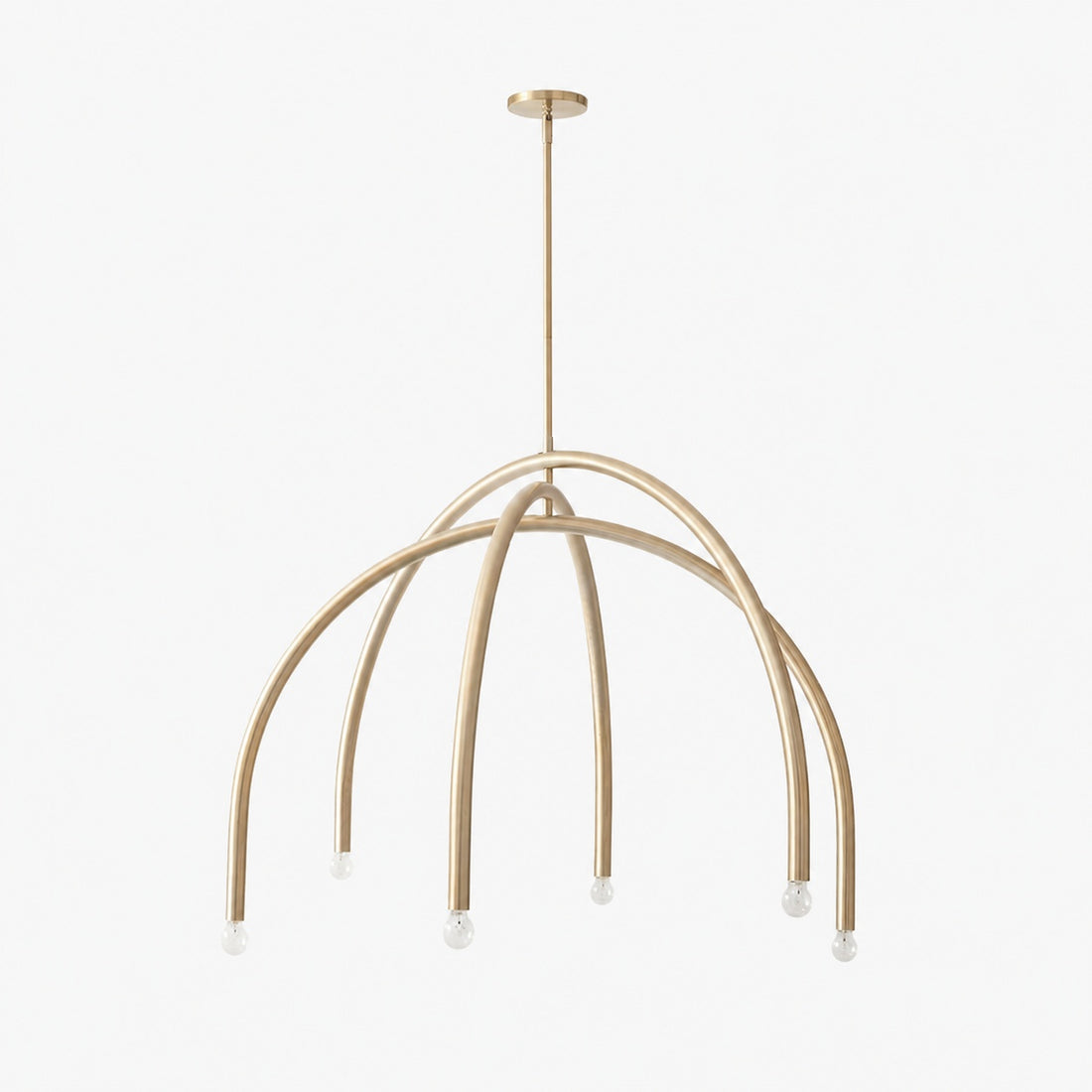 Borvia Arc Chandelier - Simple Modern Rotatable Lamp Arm