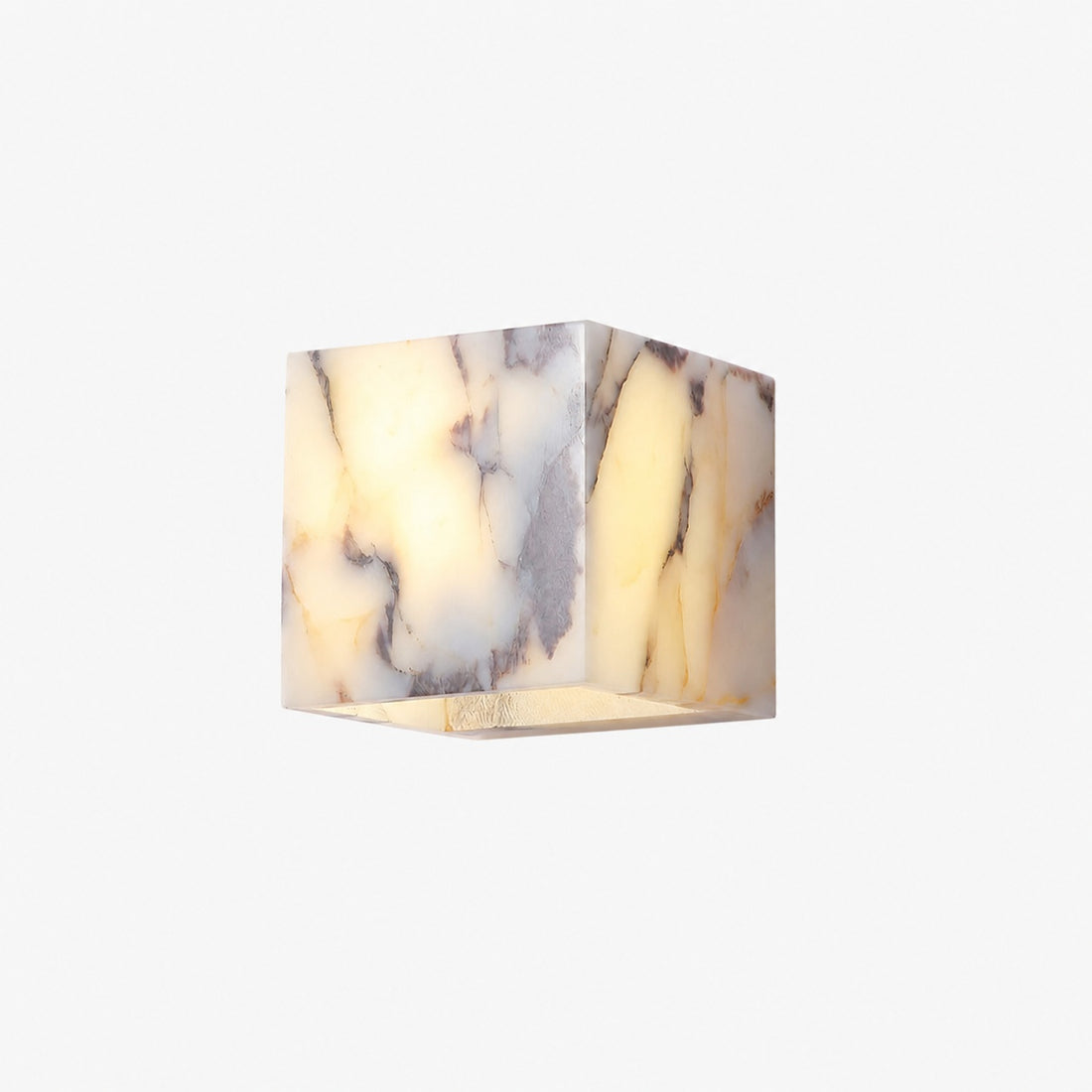 Square Marble Wall Lamp