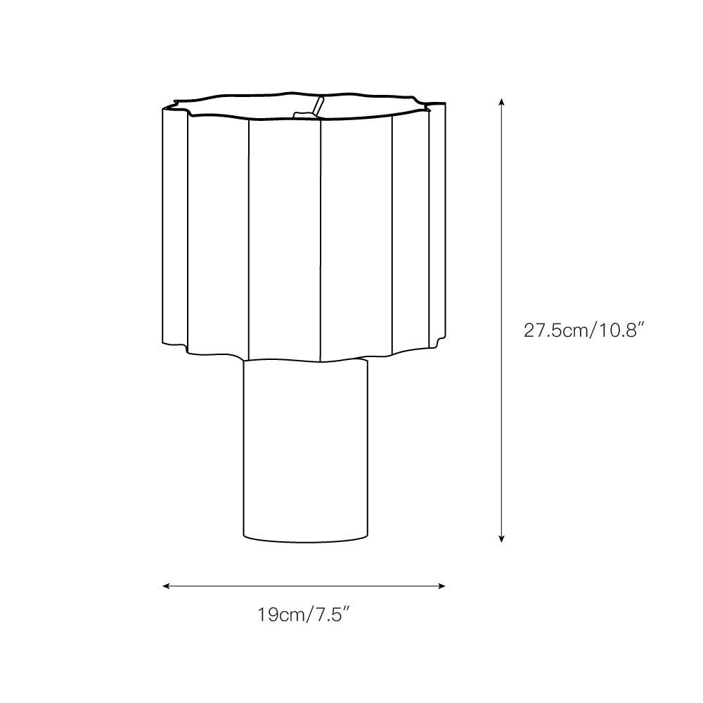 Valli Table Lamp (Built-in Battery)