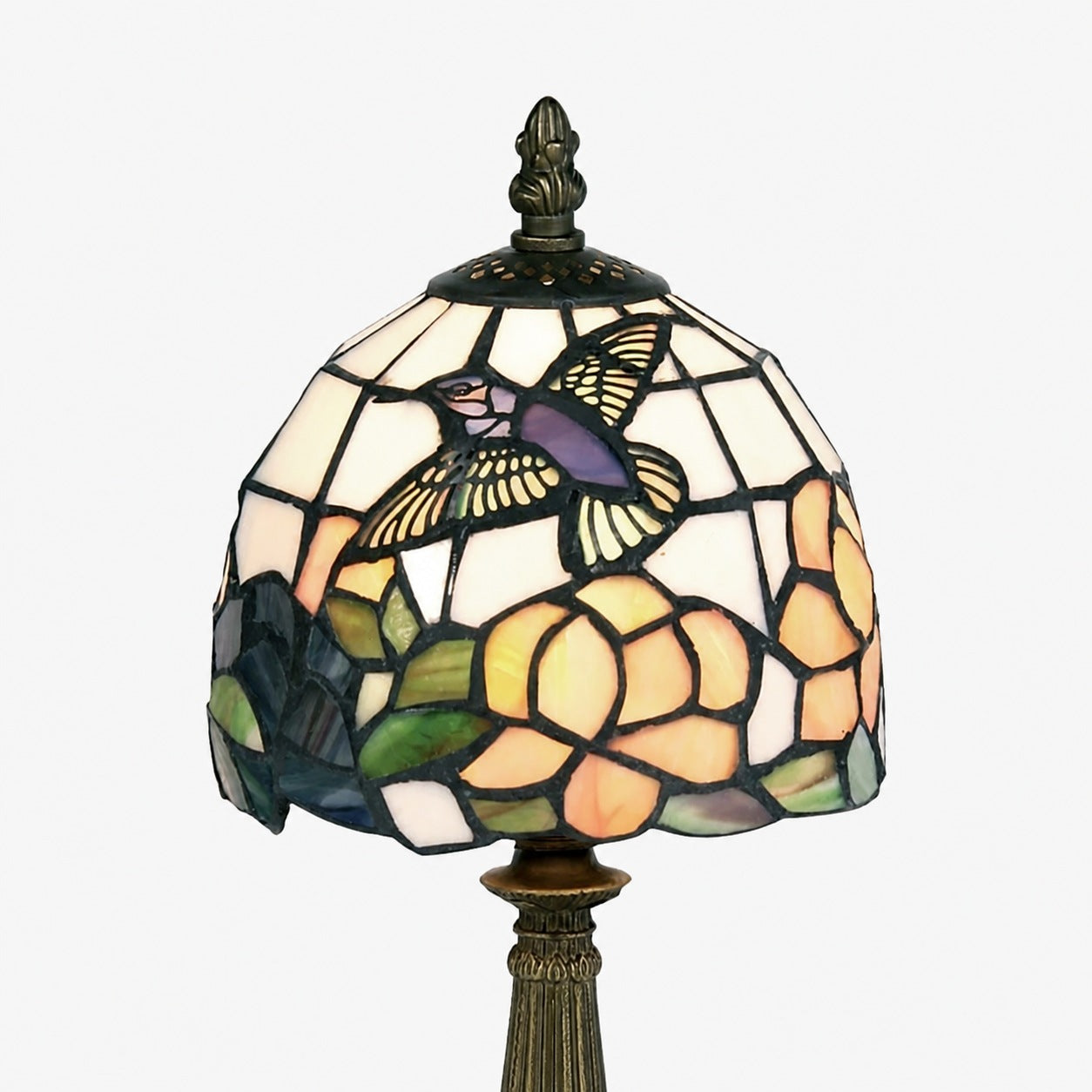 TF Harken Decorative Jewel Table Lamp - Stunning Glass Design Perfect for Bedroom or Living Room