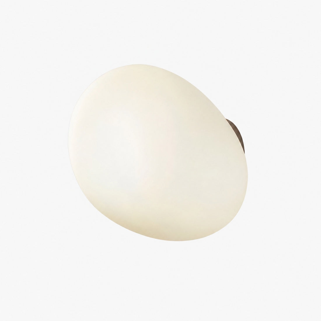 Stonea Organic Pebble Silhouette Wall Ceiling Lamp Contemporary Glass Light for Home N16