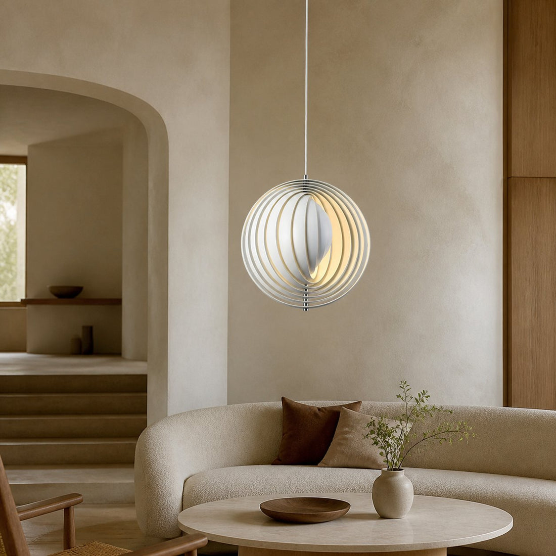 Nordic Moon Pendant Light