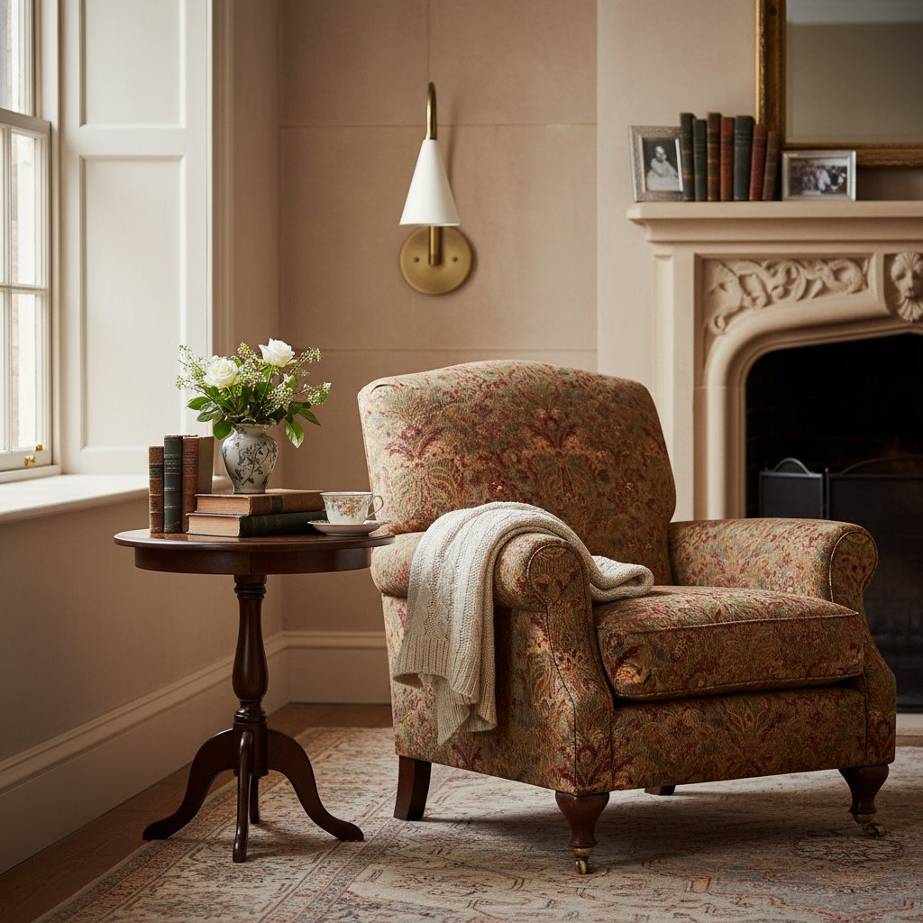 Curva Metal Vintage Wall Sconce  - Elegant Cone Shade for Bedrooms