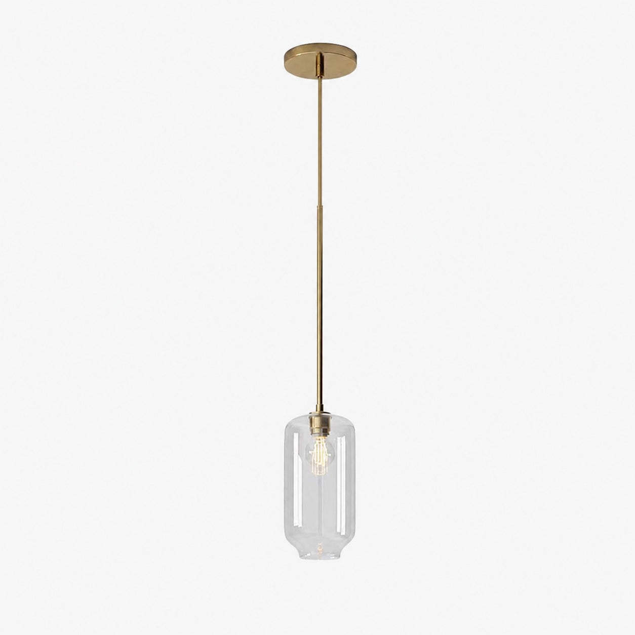 Lumivelle Pebble Pendant Light - Adjustable Glass Shade - Modern Lighting