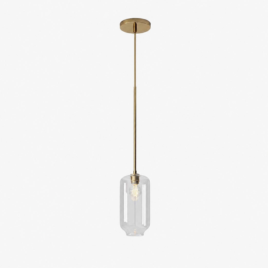 Lumivelle Pebble Pendant Light - Adjustable Glass Shade - Modern Lighting