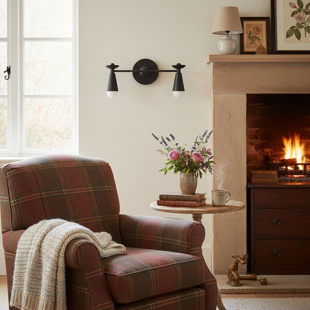 Pyralis Cone Sleek Wall Light - Perfect for Bedroom & Bathroom Vanity Lighting