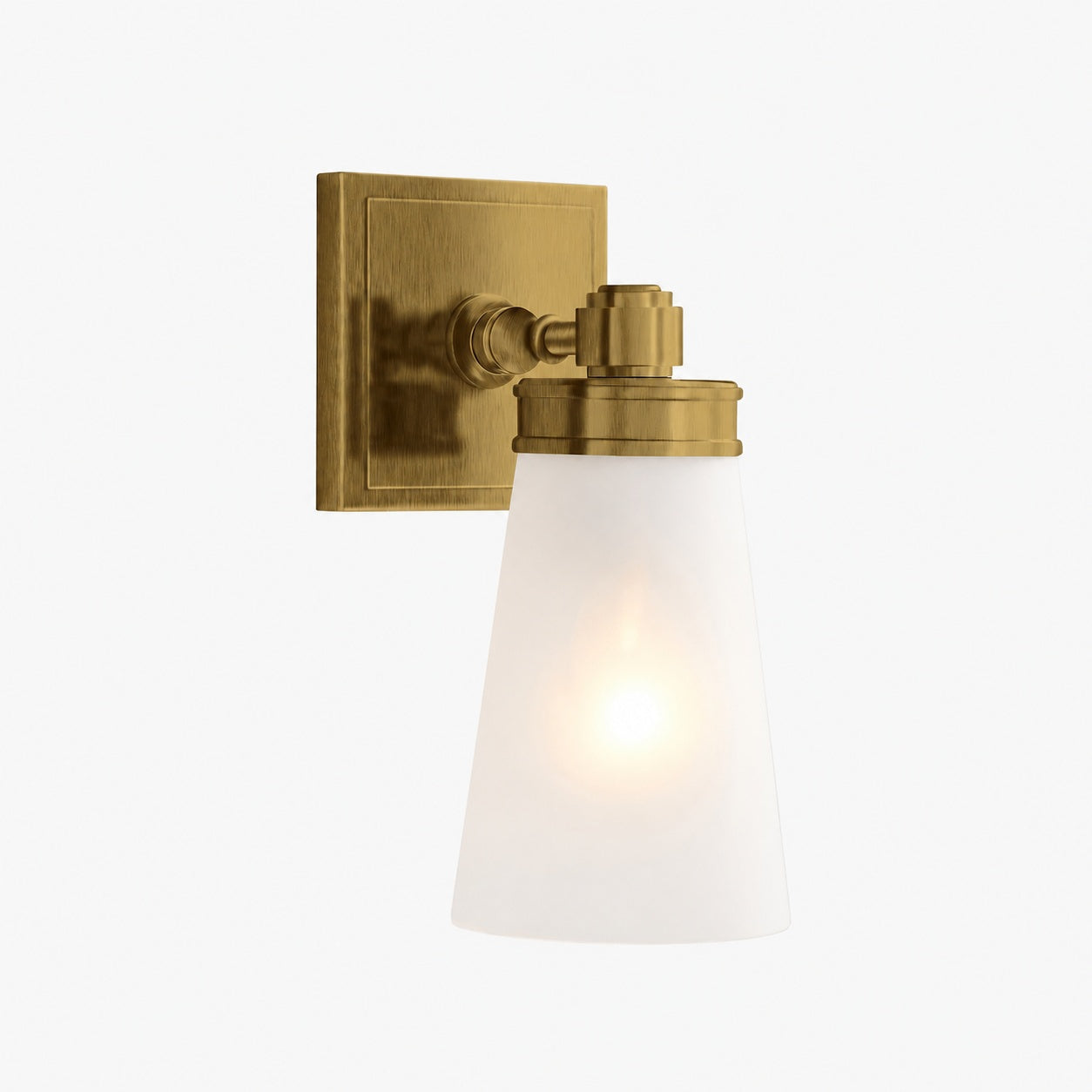 Derlina Wall Sconce Light - Zinc Alloy with Glass Shade in Modern Finishes