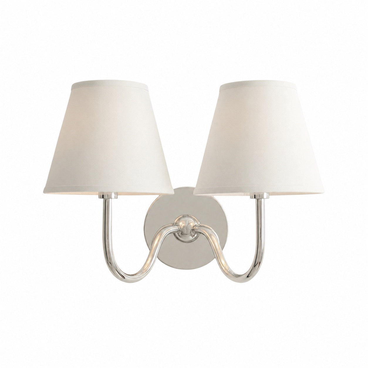 Luvora Vintage Pleated Shade Wall Lamp - Modern Brass Linen Wall Lighting