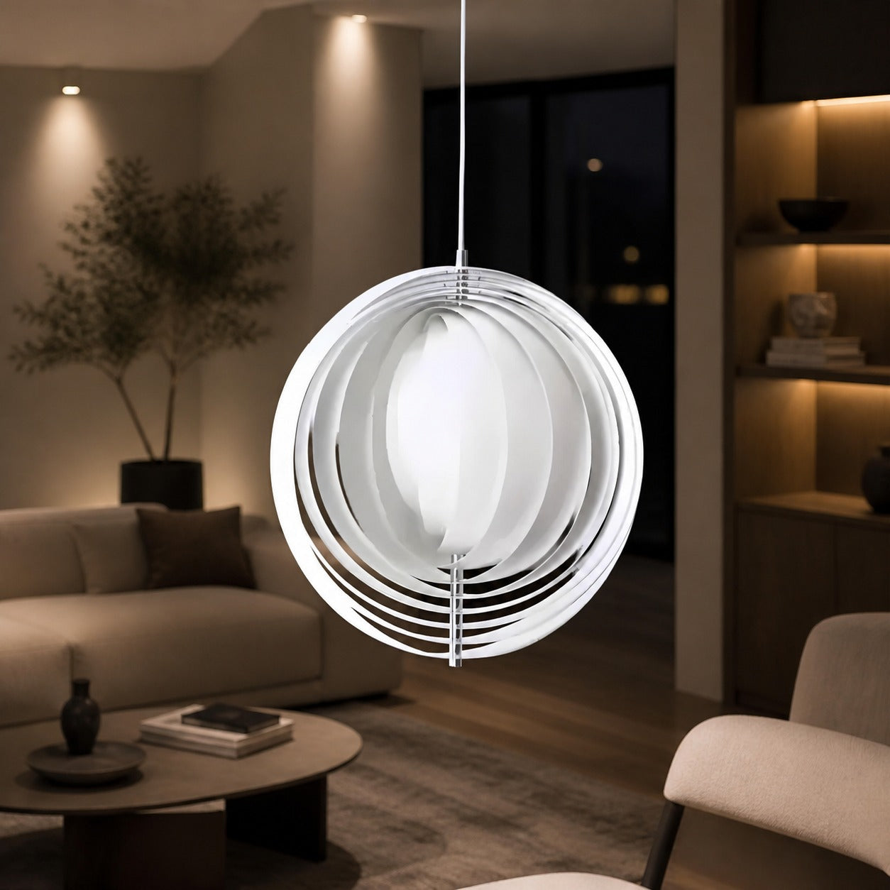 Nordic Moon Pendant Light