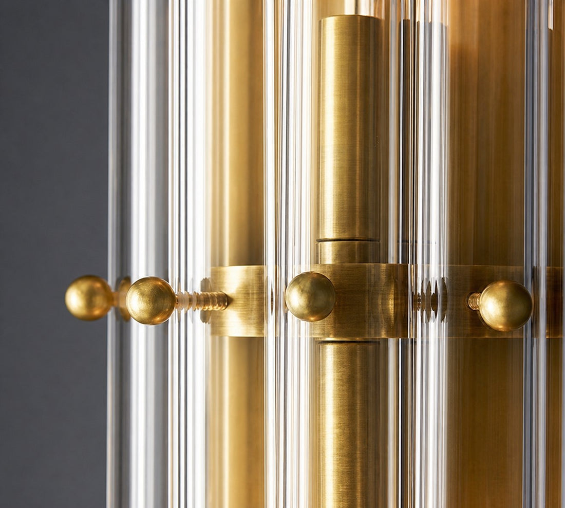 Lumora Crystal Wall Sconce – Elegant Lighting for Hallway & Bedroom