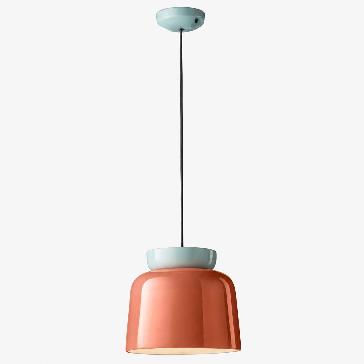 Fiesta Colorful Bowl Shaped Nordic Ceramic Pendant Lamp