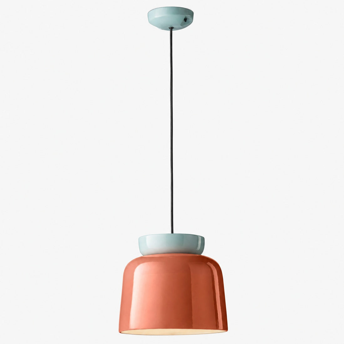 Fiesta Colorful Bowl Shaped Nordic Ceramic Pendant Lamp