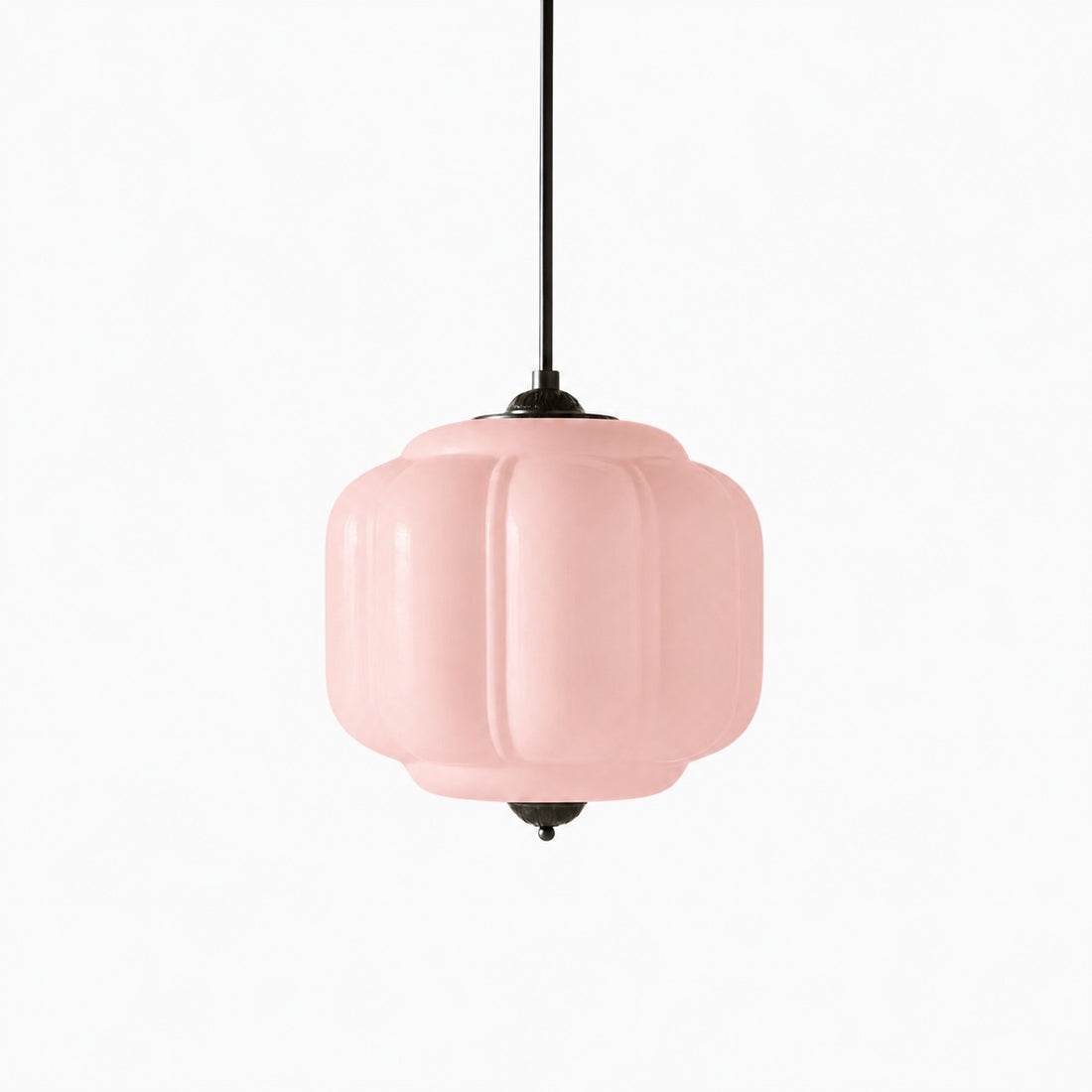 Eloise Vintage Glass Chandelier - Milk Glass Home Accent