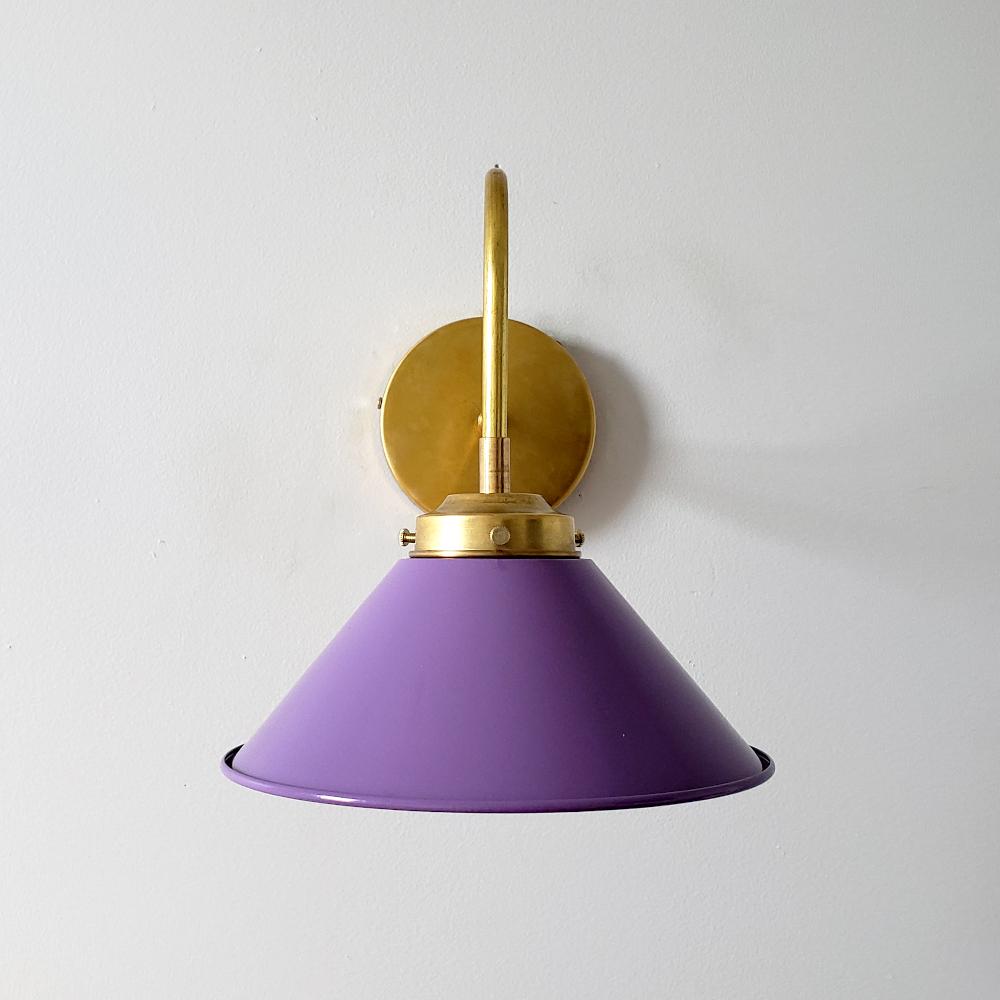 Curved Arm Wall Sconce - Accent Lighting For Bedroom & Hallway