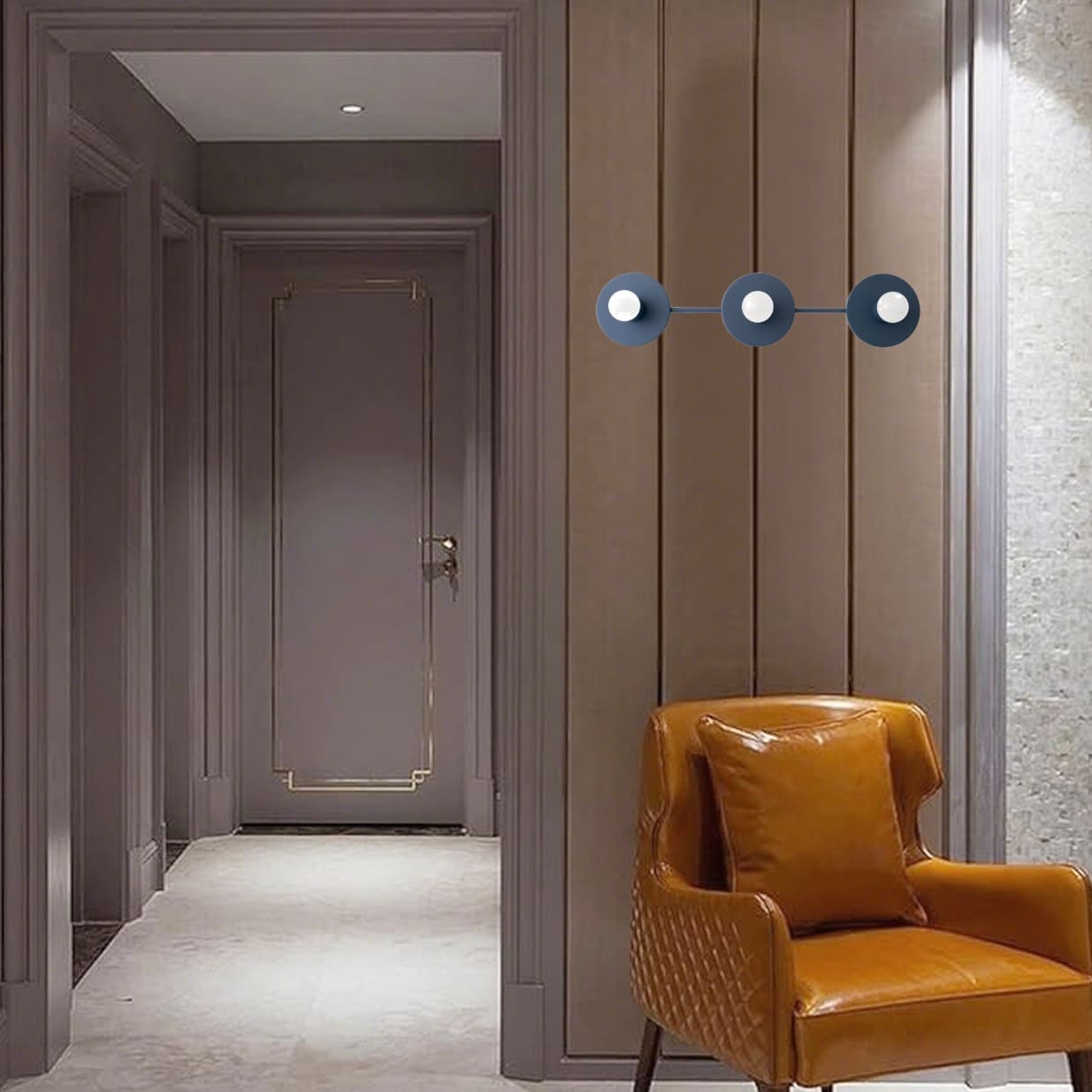 Spherical Vanity - Bathroom Lighting - 3 Light Vanity - Light Fixture - Modern Lighting - Model No. 5708