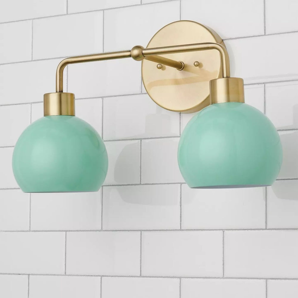 Double Bubble Pop Wall Sconce - Colorful Vanity Wall Light