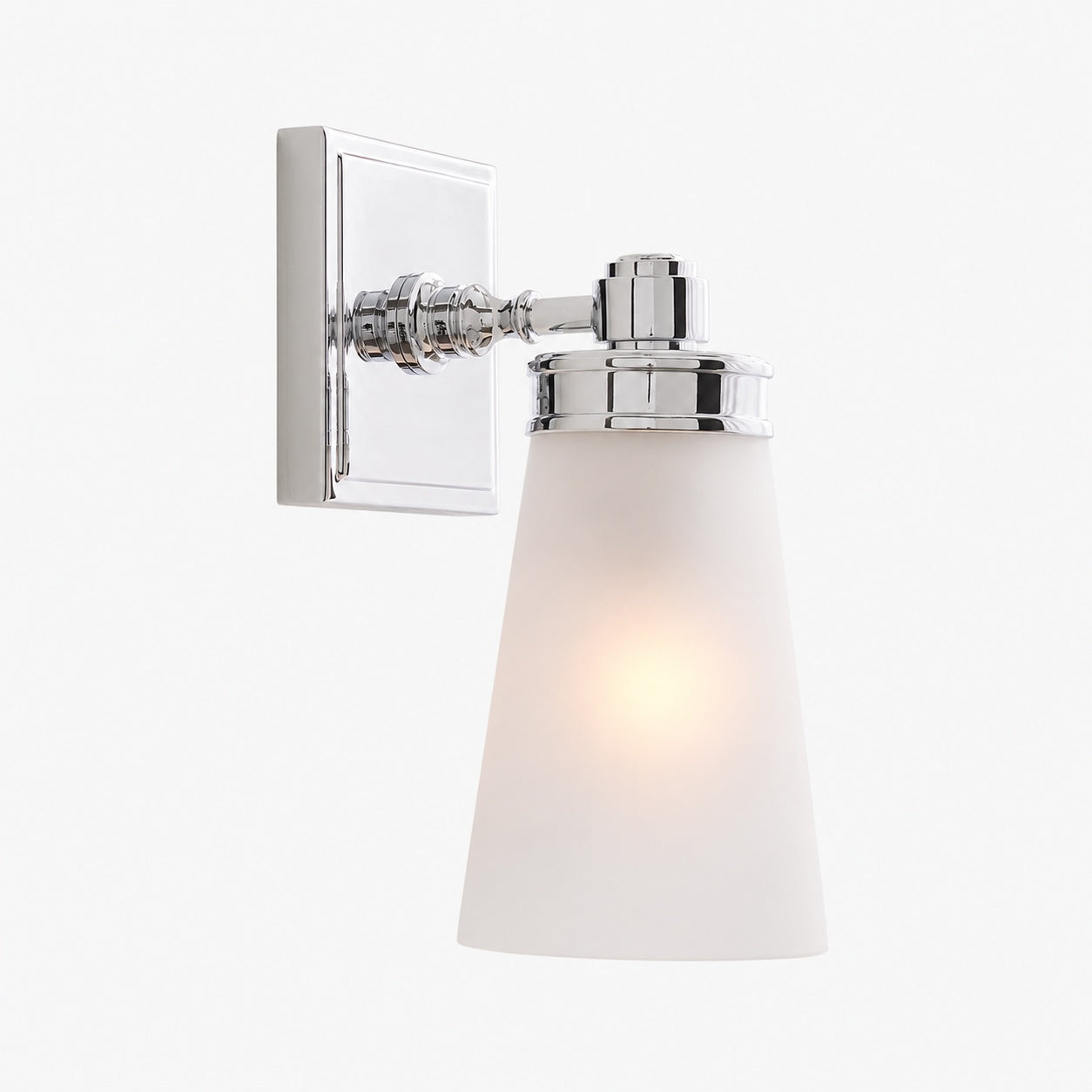 Derlina Wall Sconce Light - Zinc Alloy with Glass Shade in Modern Finishes