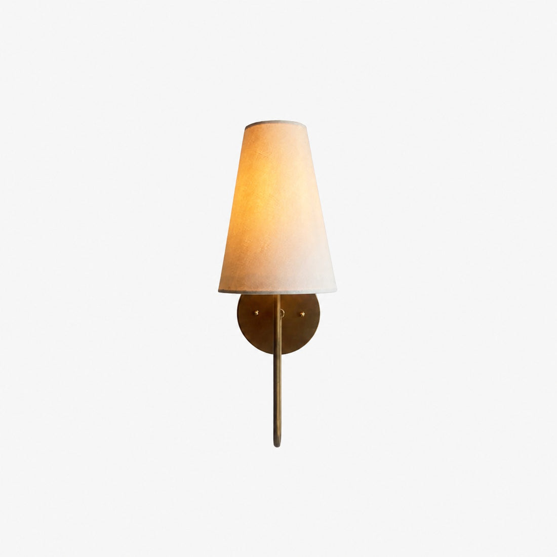 Organic Glass Scoop Wall Light – Minimalist Modern Decorative Ambient Sconce for Living Room