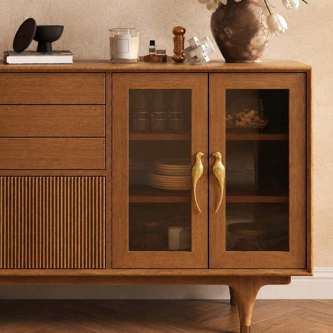 Totem Brass Cabinet Handle