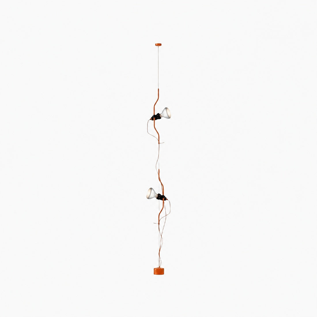 Fluxo Adjustable Multi Head Ceiling Lamp – Minimalist Linear Floor Lamp for Living Room or Dining Area N37