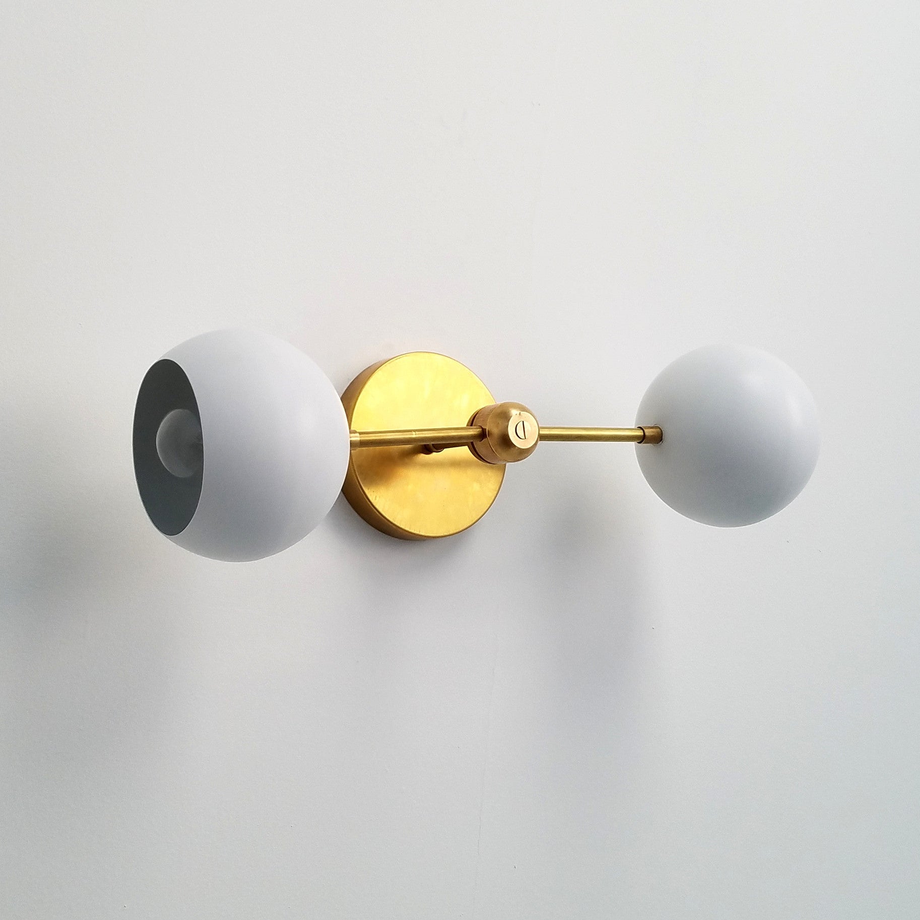 Linear Wall Sconce - Modern Steel Lighting for Bedroom & Hallway