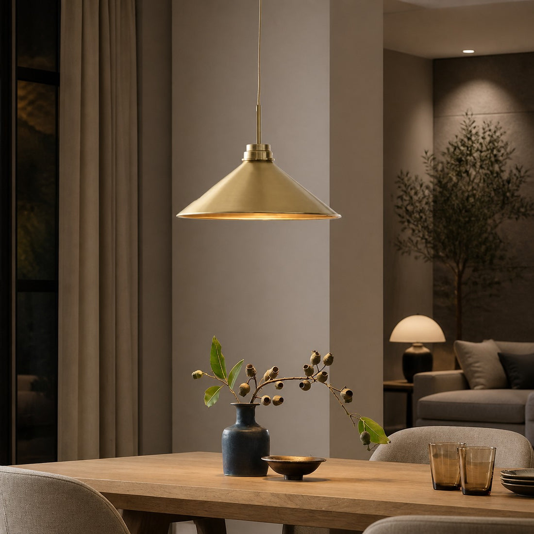 Aurenza Pendant – Minimalist Farmhouse Pendant Lamp for Modern Interiors