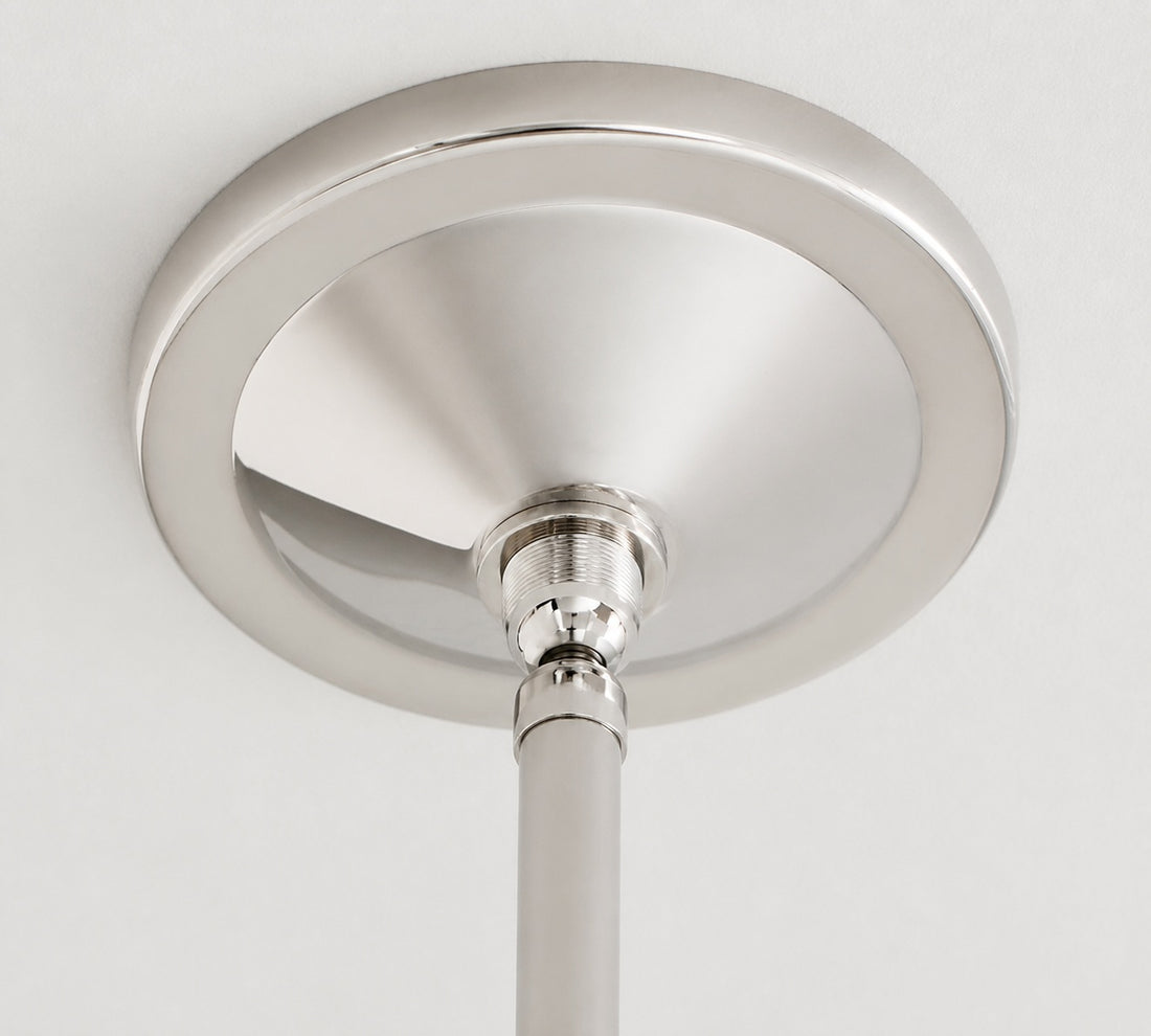 Yolvira Modern Outdoor Lantern Pendant - Metal Hanging Light for Exteriors